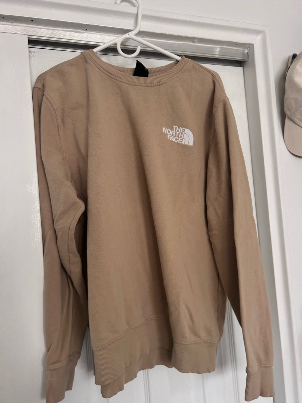 The North Face Tan Crewneck Sweatshirt